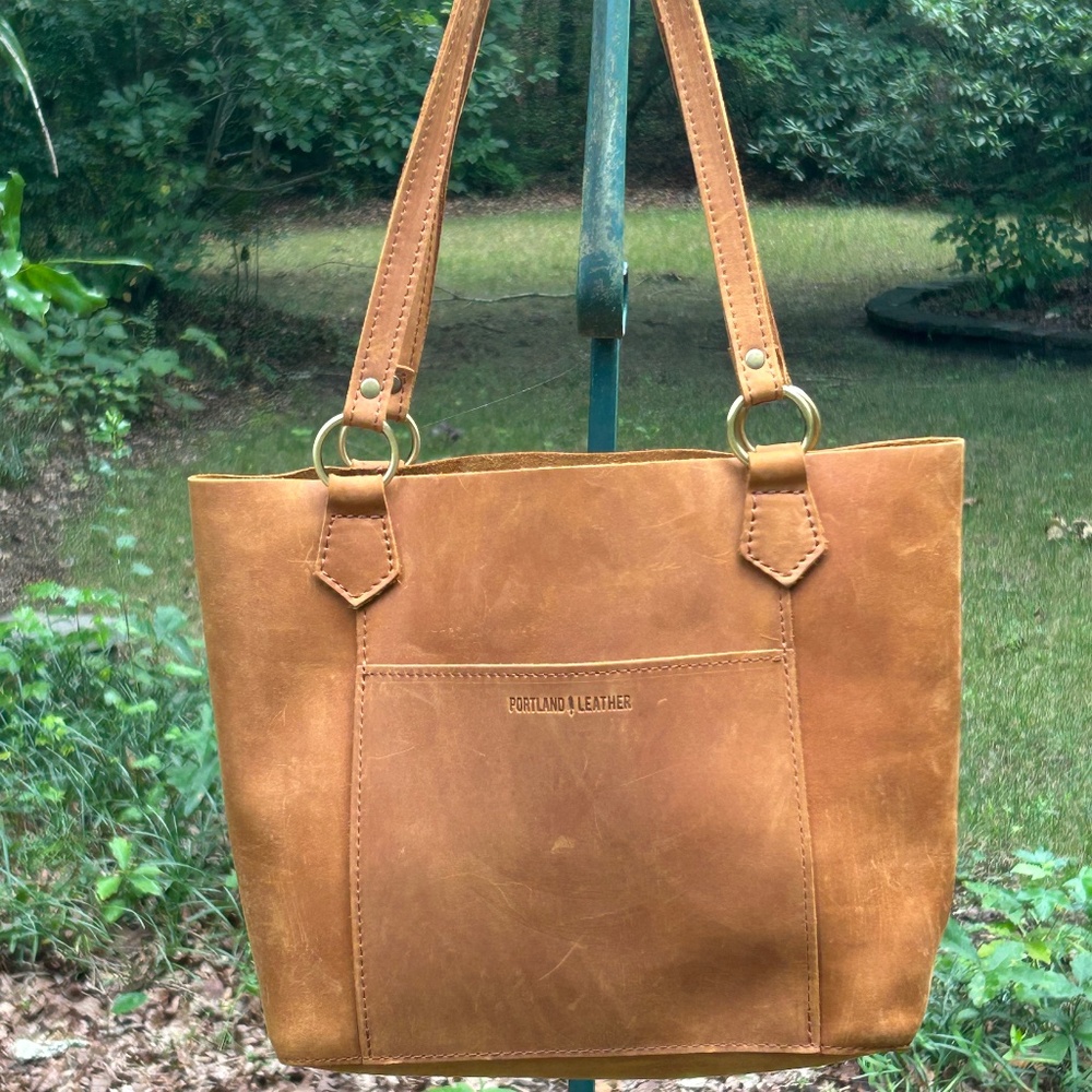 Portland Leather Goods Dakota Market Tote * retired style*